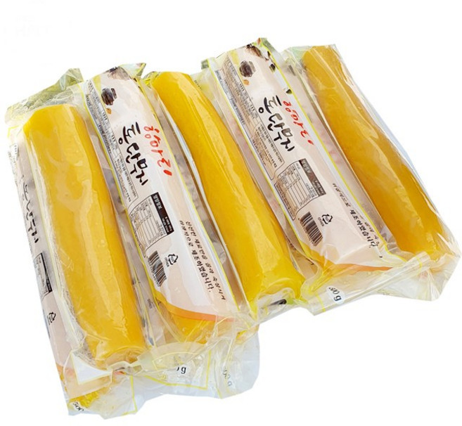 항아리 국산 치자통단무지 관단무지 500g- 10개 김밥재료, 500g