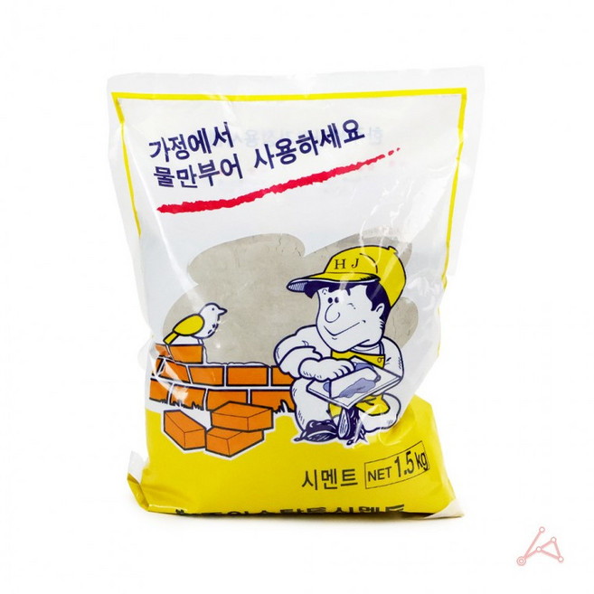 가정용시멘트 1.5kg, 1개
