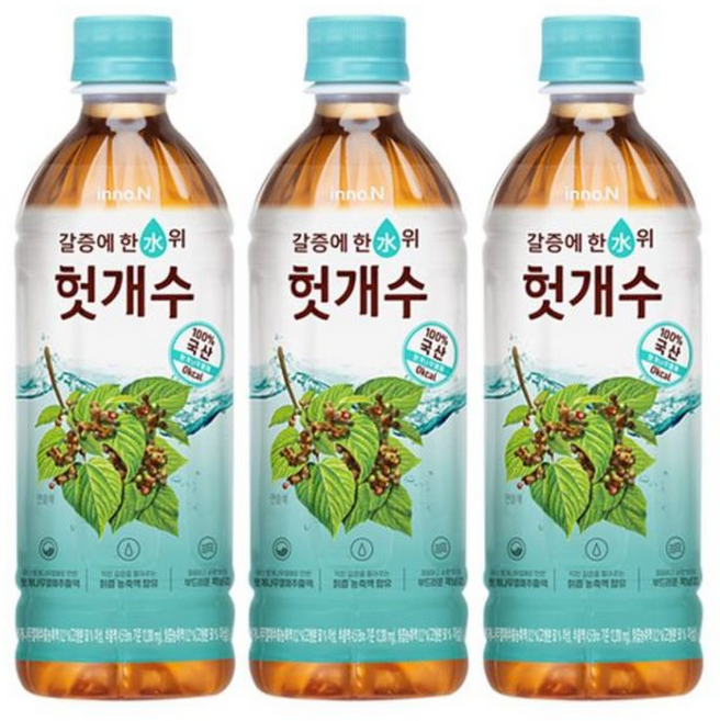 HK이노엔 헛개수 20페트, 1개, 500ml
