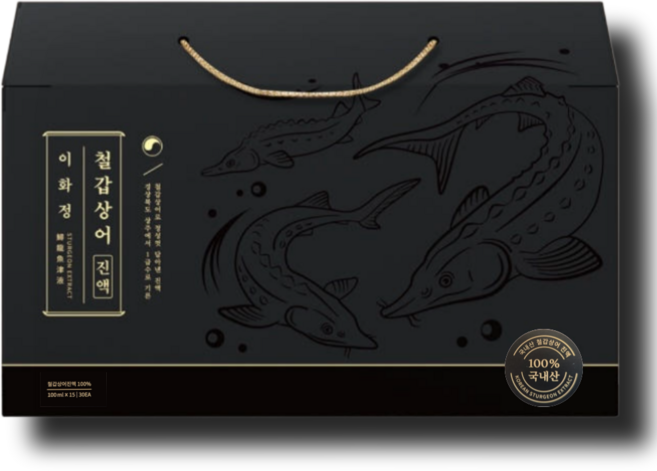 이화정 이완활순즙 철갑상어즙 철갑상어 진액 액기스 엑기스 80ml Haccp, 30개