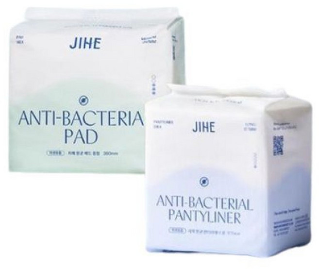 JIHE 지혜 항균 패드 2종중 택1 중형 14P / 롱 팬티라이너 20P 1세트 중택1, 14개입