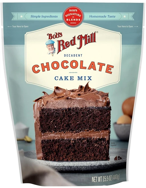 밥스레드밀 데카던트 초콜릿 케이크 믹스, 1개, 440g - 쿠팡