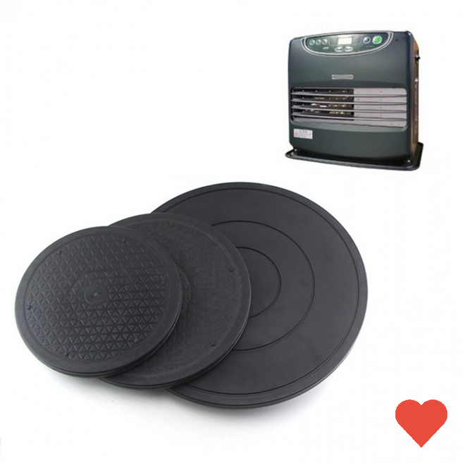 줄라이크 팬히터 회전 받침대 신일 파세코 캠핑 히터 거치대 이동 회전판 선반 스탠드 받침, 소형(250mm), 소형(250mm)