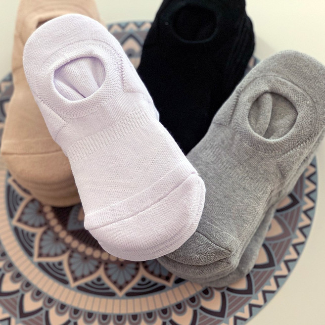 여자남자 실내화대신 신는 두꺼운페이크삭스 (5족) 세트