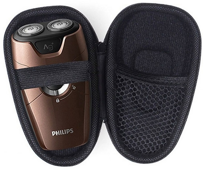 면도기 케이스 가방 HS8040 네트 박스 하이 니베아 최신 충전홀 캐리 파우치, 블랙