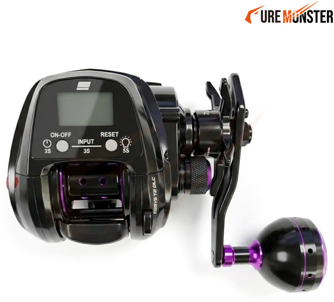 수심측정릴 아부가르시아 에기시스 T2 DLC 베이트릴 한치 이카메탈 수심측정기, 좌 핸들