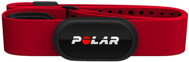 폴라 H10 심박수 모니터 스트랩 방수 심박계 ANT HR센서 블루투스, 레드, M-XXL