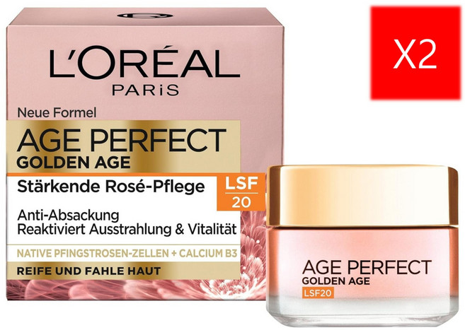 로레알 에이지 퍼펙트 골든 에이지 크림 50ml x 2