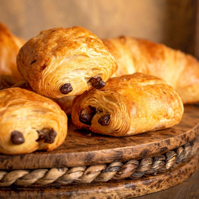 [엣홈045] 브리도 프렌치 미니 뺑오쇼콜라 냉동생지 더티초코 28g 20개입, 20개