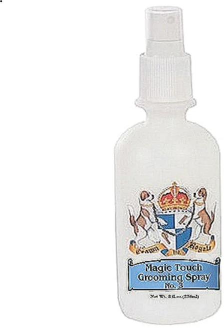 강아지미스트 저자극 보습 크라운로얄 매직터치 그루밍스프레이 No1 반려견 빗질, 1개, 236ml - 쿠팡