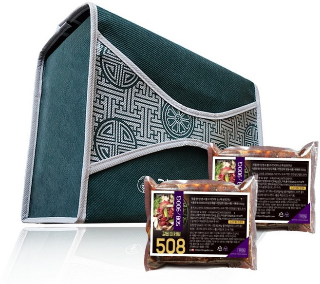 갈비아저씨 수제양념육 900그램 선물세트 양념목살 소불고기 제육볶음 돼지갈비 LA갈비, 2개, 900g