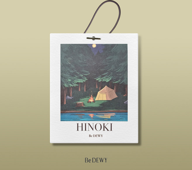 비듀이 퍼퓸 샤쉐 40g 실내 디퓨저 방향제 7종, 1개, 히노끼(HINOKI) 40g