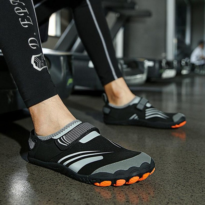 트레이닝운동화 미끄럼 방지 신발~280mm, K-36 블랙(한 사이즈 크게 추천), 1개
