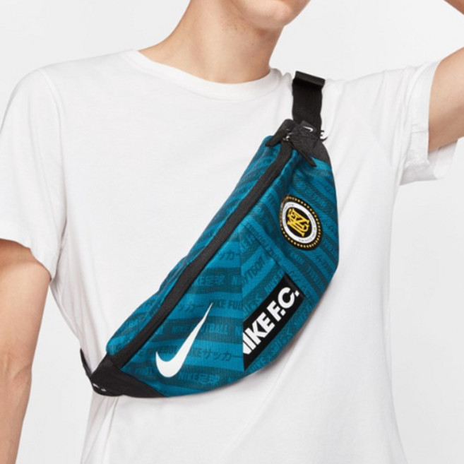 나이키 힙썍 힙팩 허리가방 크로스가방, GEODE TEAL, 1개