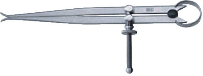 산와 IC-4 내경간이측정용 콤파스 내경파스 100mm