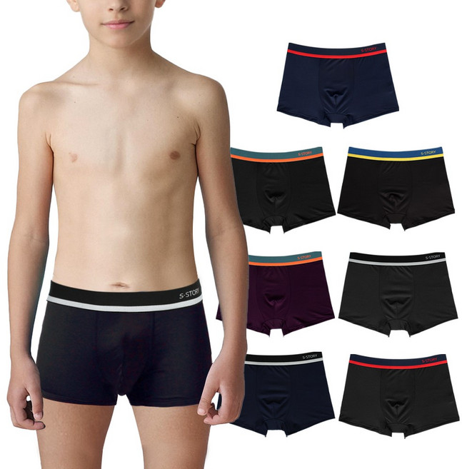 S.STORY 6510 유니핏 주니어 드로즈 팬티 7종