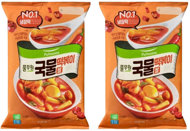 [풀무원] 국물떡볶이 2인분, 423.5g, 2개