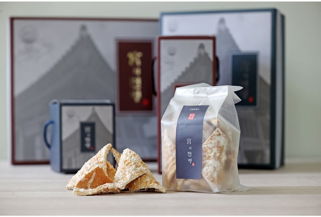 우리밀 생강 센베 전병, 1개, 135g