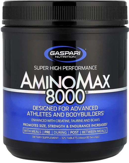 가스퍼리뉴트리션 AminoMax 8000 325정, 6개 - 쿠팡