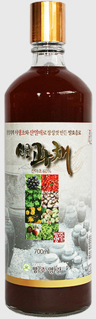 방주명가 산골과채원액 /산야초와산열매로 숙성, 700ml, 1개