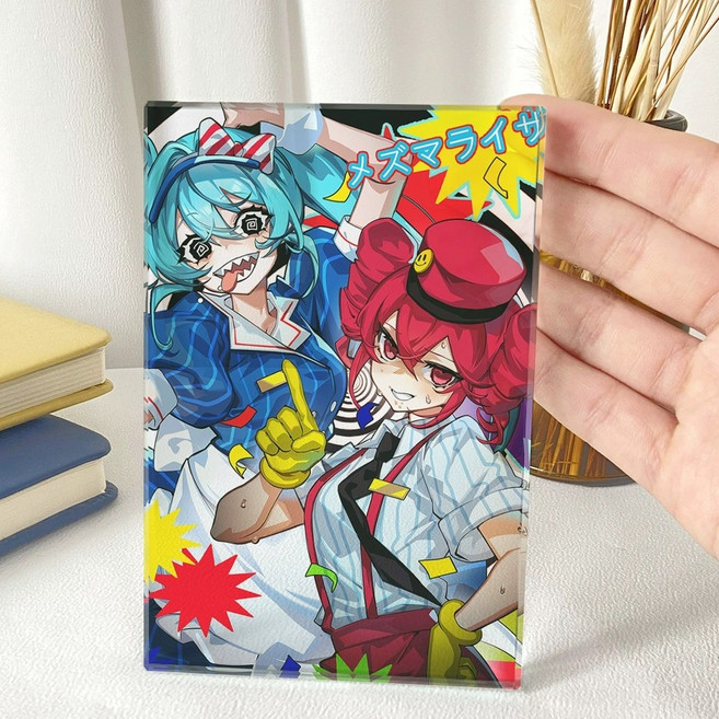 8종 보컬로이드 카사네테토 디오라마 아크릴코롯타 코롯토 아크릴스탠드 굿즈 액자 벽돌아크릴 카사네 테토 누이 요시와라 라멘토, 스타일 8, 가로8 세로12