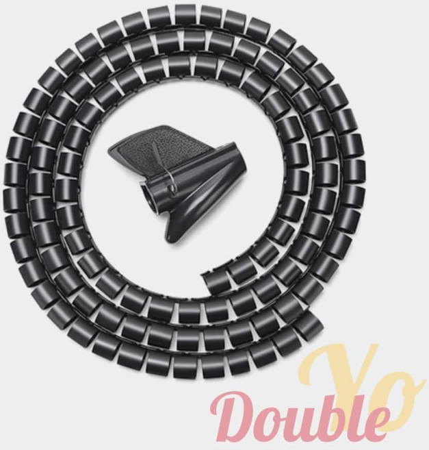 더블요 스네이크 전선 커버 정리 케이블정리홀더 전원선정리 선정리홀더, 3매직선정리_블랙22 가 /