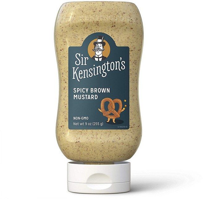 Sir Kensington's 써 켄싱턴스 글루텐프리 스파이시 브라운 머스타드 9oz(255g) 6팩, 255g, 6개