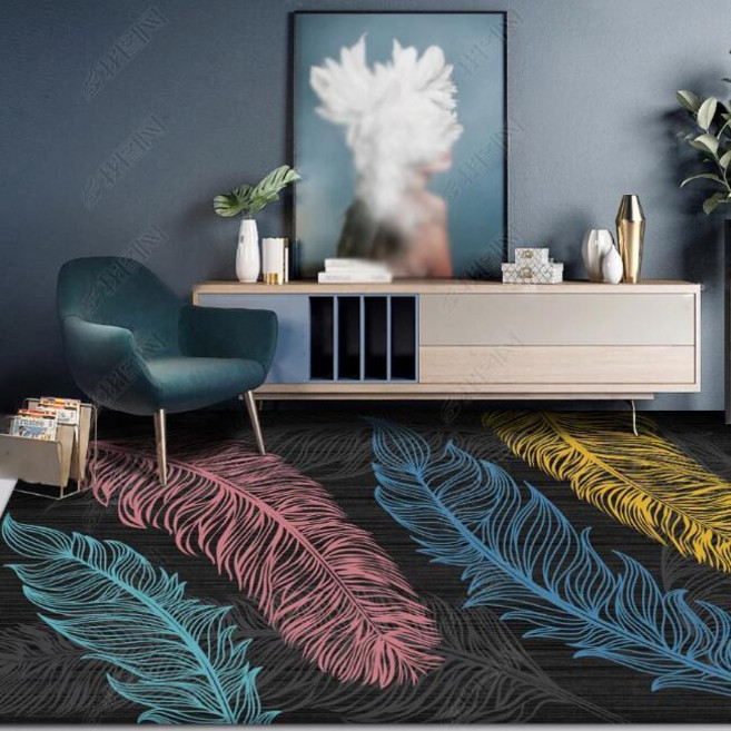 無品牌 客廳臥室茶几墊 榻榻米定製地墊, 編號13,120*200釐米, 1個