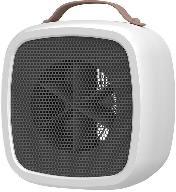 가정용 PTC 저소음 온풍기 전기히터, 흰색