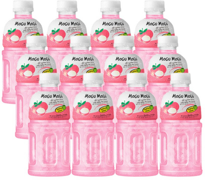 모구모구 리치맛 320ml x 12개 음료수 코코넛젤리