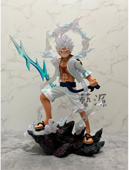 航海王 五檔尼卡路飛 GK雕像 公仔 擺件, 1個, 1