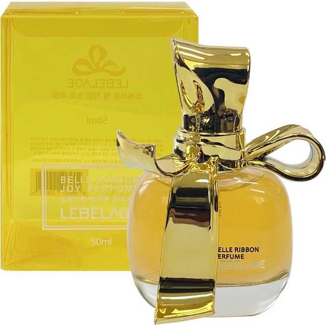 르베라쥬 벨 리본 조이 퍼퓸 골드 향수 50ml, 1개