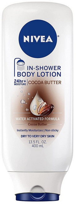 니베아 인샤워 바디 로션 건성 피부용 400ml, 1개