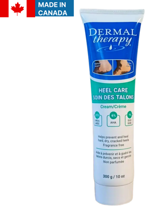 캐나다 더말테라피 힐 케어 풋 크림 각질 건조 고보습, 300g, 1개, 1개입