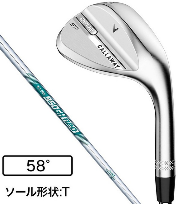 캘러웨이 CALLAWAY 남성 오퍼스 OPUS SP 웨지 5806T 로프트 58도 NSPRO 950GH neo - 247053, S