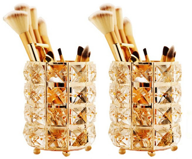 인뮤즈 브러쉬 정리함, 크리스탈골드, 2개