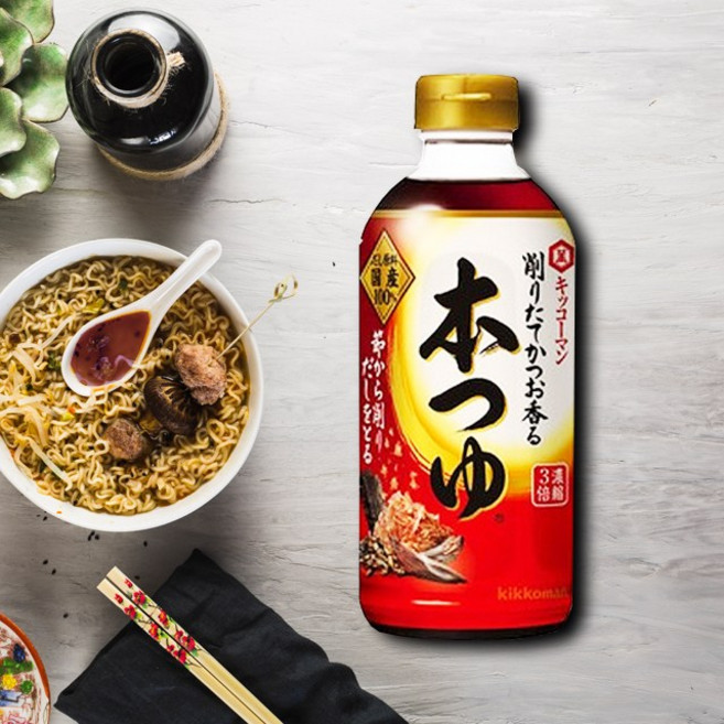 기꼬만 일본 혼쯔유 만능 메밀국수 소스 500ml, 1개