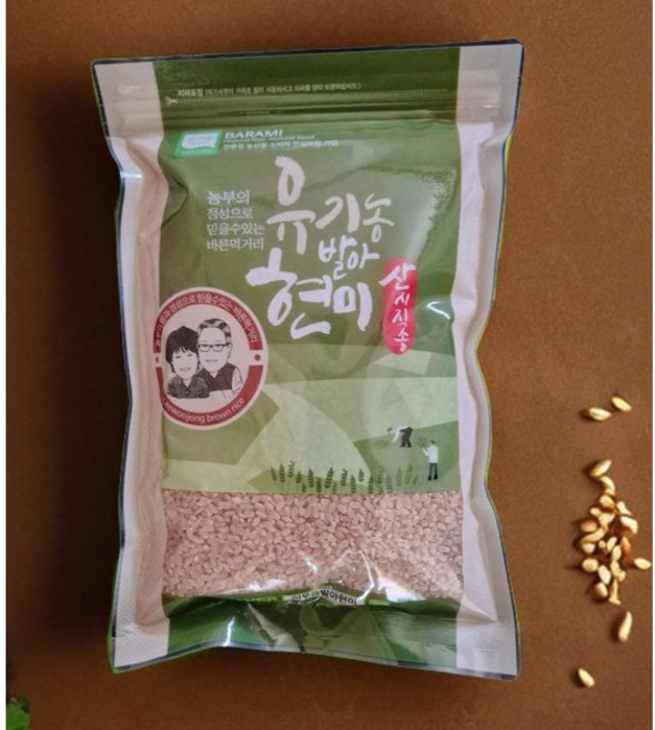 바라미농장 25년산 유기농 발아현미 5 kg, 1개