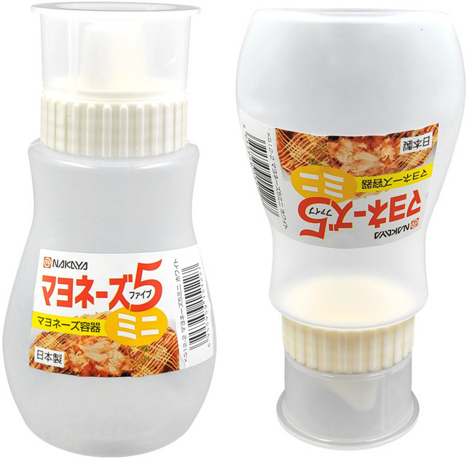 나까야 거꾸로 5구 마요네즈 소스통 소형, 260ml, 1개