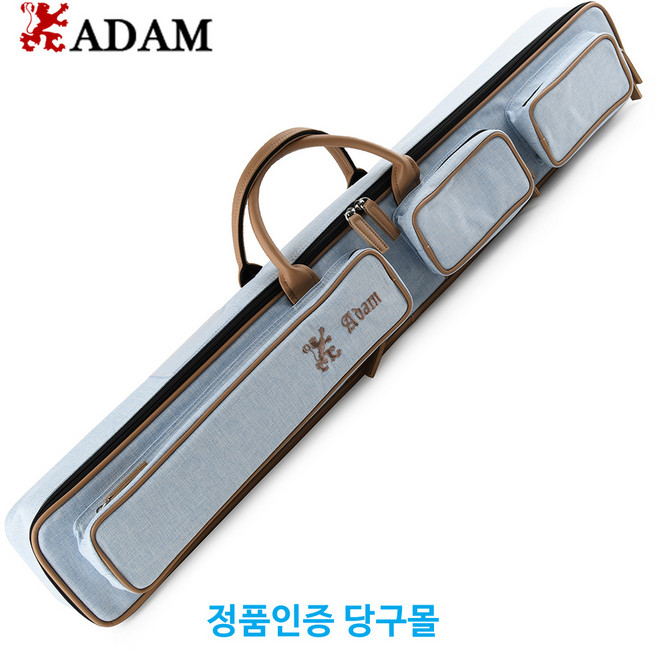 [정품인증 당구몰]아담 ADCC23-24SB(스카이블루) 개인큐가방 당구개인용품, 1개
