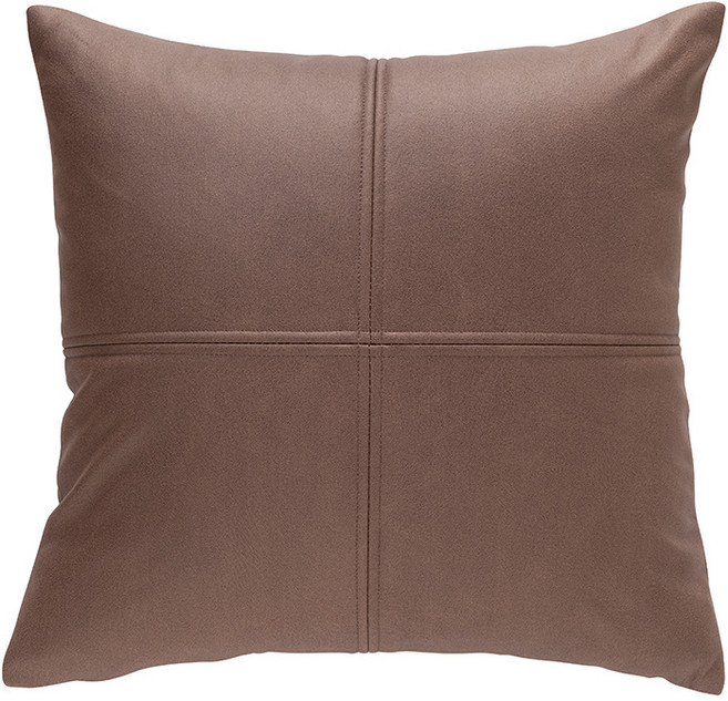 [6color] 쇼파 쿠션 심플한 무지 가죽재질, 아이보리