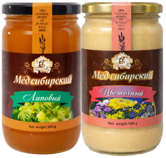 시베리아 꿀 웰빙2종 세트 세계5대 명품꿀 러시아 알타이 토종 야생화 숙성 수입 자연산 벌꿀, 꿀박스 선택안함, 쇼핑백 선택안함, 1세트