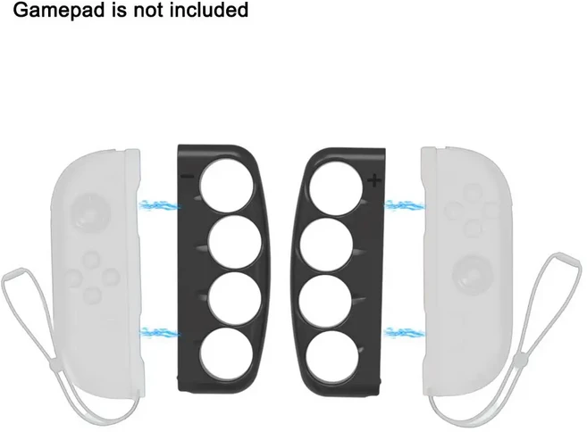 Nintendo Switch 2 용 마그네틱 복싱 그립 Joy-Con 핸들 피트니스 걸쇠 스위치 게임 경험 향상, 01 black