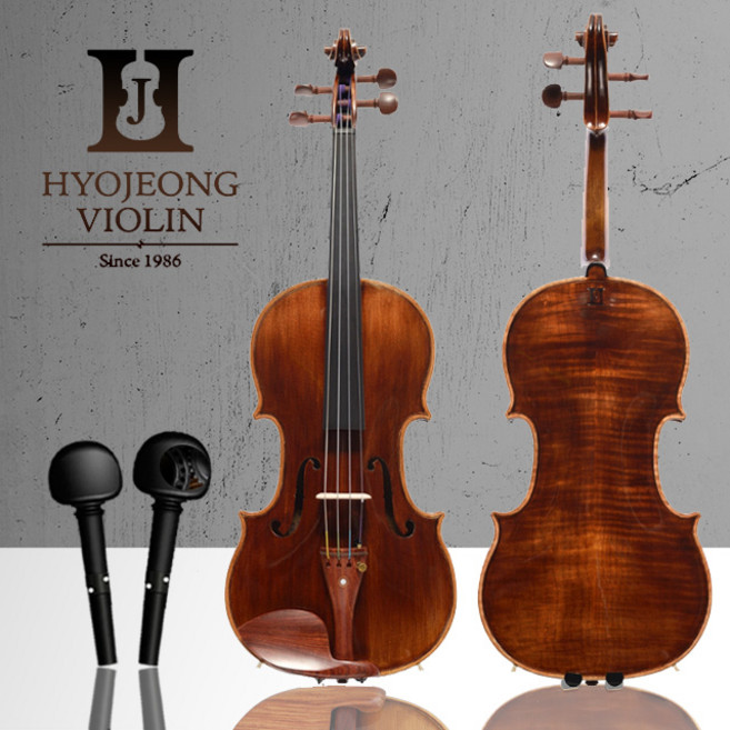 HYOJEONG 효정바이올린 HV-500도미넌트현 이지펙장착, 1/4사이즈 (8~9세), 1개