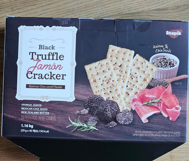 코스트코 블랙트러플 하몽크래커, 1개, 1.16kg