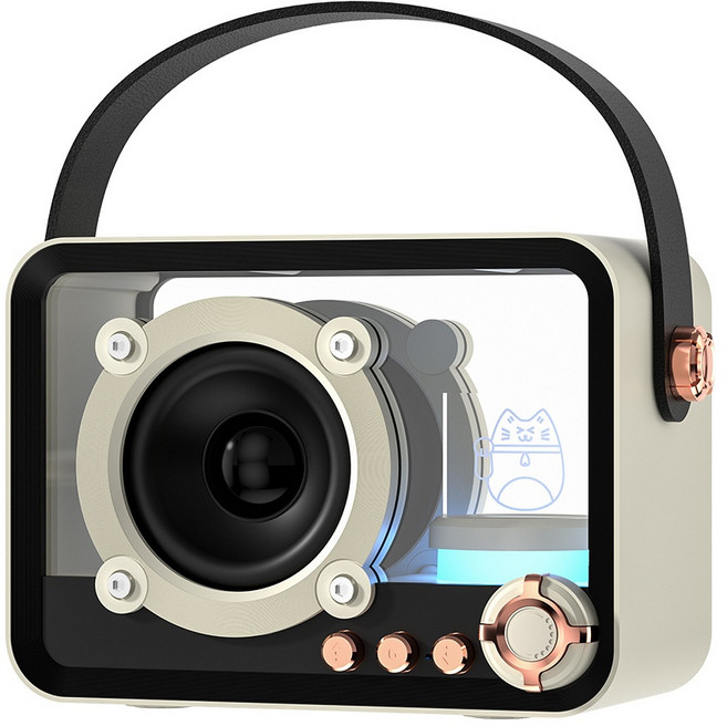 Fowod 블루투스 스피커 PA스피커/앰프/믹서, 블랙2