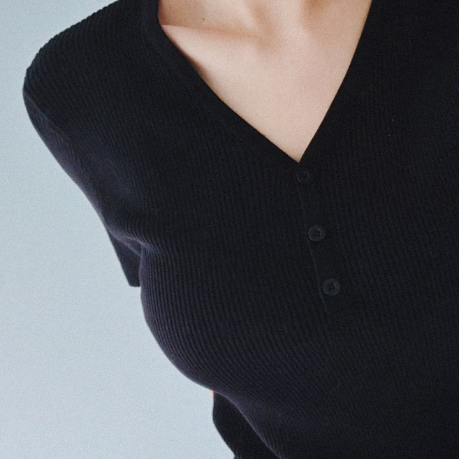 nanalshop 44~99 여성니트 반팔티 니트티 브이넥티셔츠 빅사이즈 티셔츠 여성반팔티 롱티 임부복 홈웨어 여름티 봄티 단추티 니트티셔츠