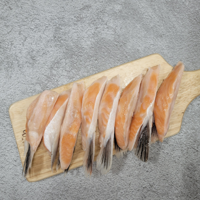 연어배꼽살 1kg 뱃살 특수부위 구이 (노르웨이 칠레), 1개