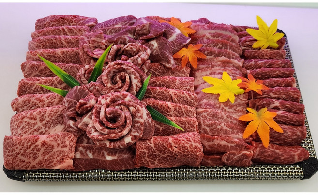 1+등급 한우 선물 세트 바구니 꽃등심 채끝 살치살 특수부위 1.2kg 선물포장 포함, 1개