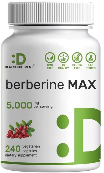 딜서플리먼트 베르베린 맥스 5000mg 캡슐 240정, 1개
